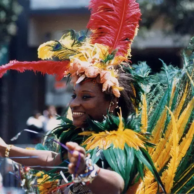 Ballerino nella celebrazione del Carnevale